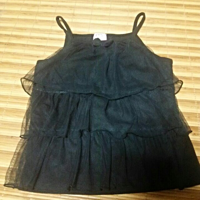 mezzo piano(メゾピアノ)の《中古》キャミソール＆スカート130cm キッズ/ベビー/マタニティのキッズ服女の子用(90cm~)(その他)の商品写真