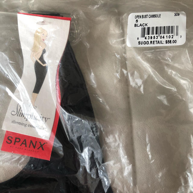 SPANX(スパンクス)のインナー用キャミソール black レディースの下着/アンダーウェア(その他)の商品写真