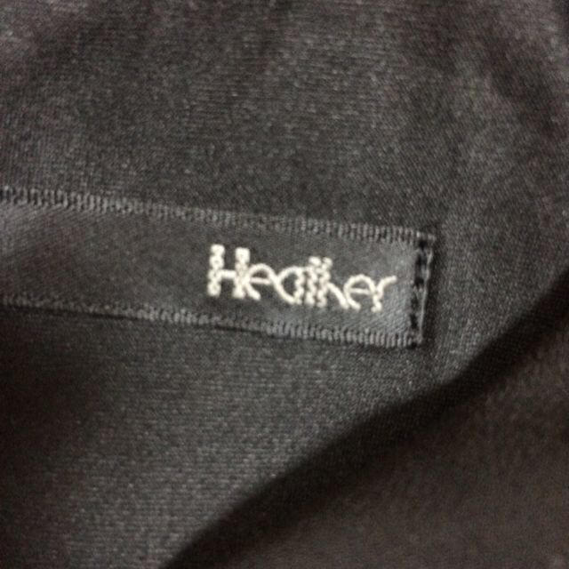 heather(ヘザー)のへプラム 黒レース チュニック レディースのトップス(チュニック)の商品写真