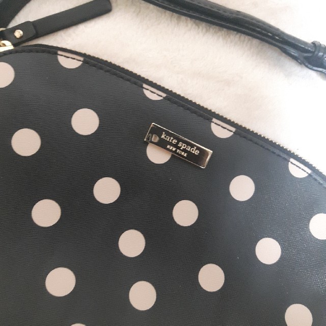 kate spade ドット柄ショルダーバッグ