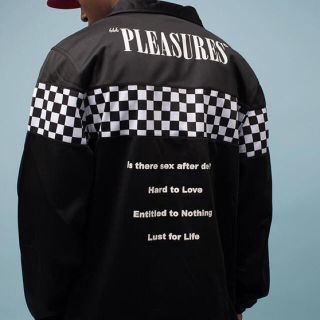 シュプリーム(Supreme)のPleasures coach jacket プレジャーズ コーチジャケット(ナイロンジャケット)