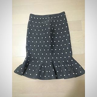 ロキエ(Lochie)の専用 古着 ドット スカート(ひざ丈スカート)