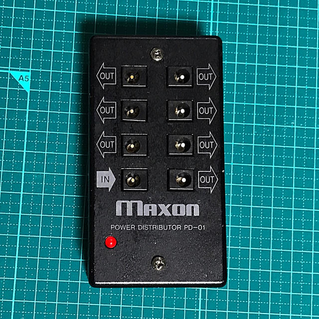 MAXON PD-01 パワーサプライ（送料込み） 楽器のギター(エフェクター)の商品写真