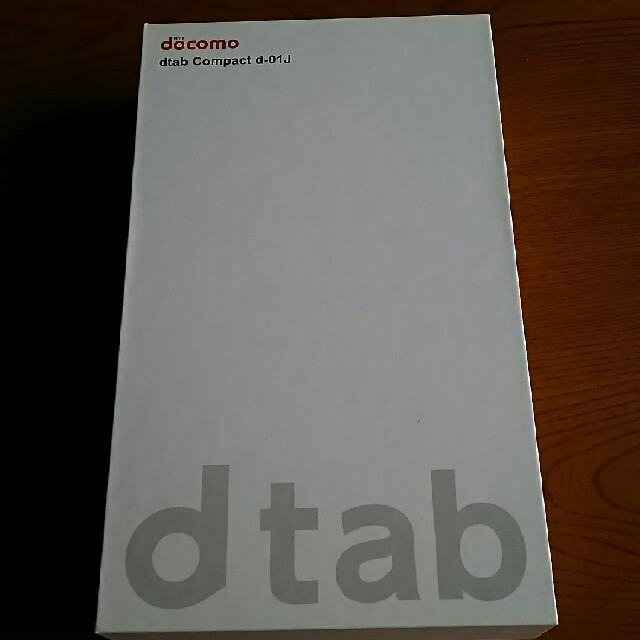 NTTdocomo(エヌティティドコモ)のdtab Compact d-01J 新品未使用 スマホ/家電/カメラのPC/タブレット(タブレット)の商品写真