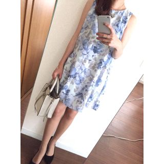 マーキュリーデュオ(MERCURYDUO)の【美品】マーキュリーデュオ♡サイズフリー 花柄ワンピース｡♪:*°(ひざ丈ワンピース)