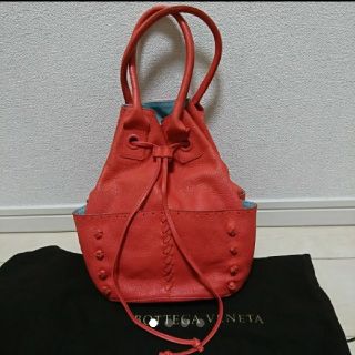 ボッテガヴェネタ(Bottega Veneta)のボッテガ・ヴェネタ Bottega Veneta 巾着 ピンク 未使用(ショルダーバッグ)