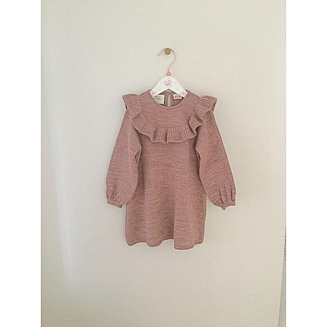 ZARA KIDS(ザラキッズ)のZARA baby☆ニットワンピース 2-3y キッズ/ベビー/マタニティのキッズ服女の子用(90cm~)(ワンピース)の商品写真