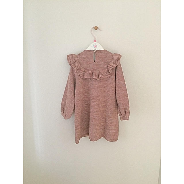 ZARA KIDS(ザラキッズ)のZARA baby☆ニットワンピース 2-3y キッズ/ベビー/マタニティのキッズ服女の子用(90cm~)(ワンピース)の商品写真