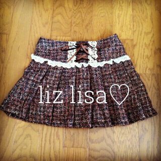 リズリサ(LIZ LISA)のリズリサ/編み上げミニスカ(ミニスカート)