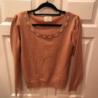 トッコ(tocco)のtocco ビジュートップス(カットソー(長袖/七分))