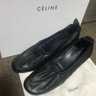 セリーヌ(celine)のぱたぱた様専用CELINE  ソフトバレリーナ ブラック(バレエシューズ)