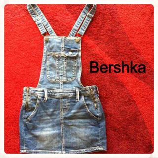 ベルシュカ(Bershka)のnao様専用デニムサロペット(ミニワンピース)