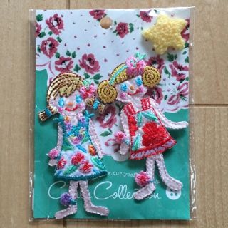 カーリーコレクション(Curly Collection)のCurly Collection いちごちゃん 他 ワッペン(各種パーツ)