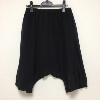 ブラックコムデギャルソン(BLACK COMME des GARCONS)のブラック コムデギャルソン  サルエルパンツ 黒(サルエルパンツ)