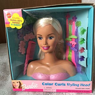 バービー(Barbie)のバービー カラーカールズスタイリングヘッド(その他)