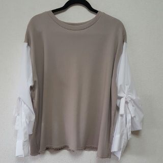 ザラ(ZARA)のラヴひょん様専用✨ZARA⭐袖リボンシャツ(シャツ/ブラウス(長袖/七分))