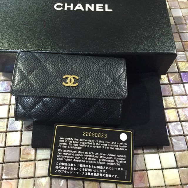 CHANEL(シャネル)のシャネル コインケース キャビアスキン レディースのファッション小物(コインケース)の商品写真