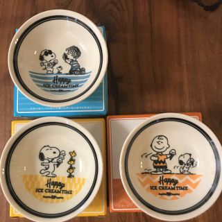 31 サーティワン スヌーピー 豆皿セット(キャラクターグッズ)