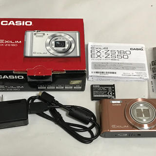 カシオ(CASIO)のCASIO カシオ EX -ZS180ジャンク(コンパクトデジタルカメラ)