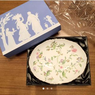 ウェッジウッド(WEDGWOOD)の新品❗️WEDGWOOD スイートプラムオーバルディッシュ(食器)