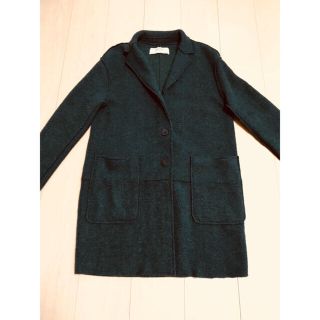 ザラ(ZARA)のZARA ザラ ラシャ地 オーバーコート ボルトグリーン M(その他)