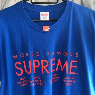 シュプリーム(Supreme)の🙌supreme Tshirt 新品未使用品 ブルース(その他)