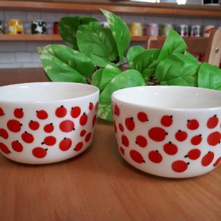 マリメッコ(marimekko)のパッカスマルヤ ボウル 2個セット マリメッコ(食器)