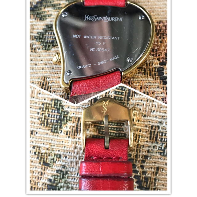 YSL サンローラン ハート 腕時計 ヴィンテージ YSL サンローラン ハート 腕時計 ヴィンテージ