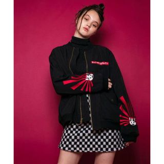 【美品 aiko着用】キャンディーストリッパー DAZED CAT MA-1