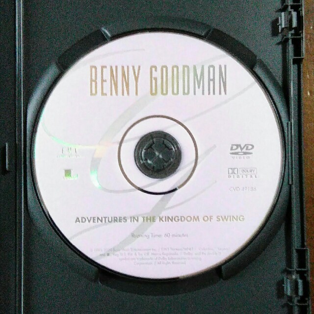 BENNY GOODMAN : DVD VIDEO FEATURES  エンタメ/ホビーのDVD/ブルーレイ(ミュージック)の商品写真