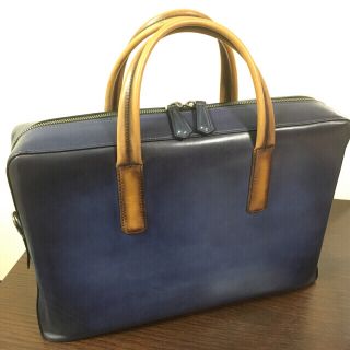 ベルルッティ(Berluti)の新品・送料込）ベルルッティ 新作 MERIDIEN メリディアン ブルー(ビジネスバッグ)