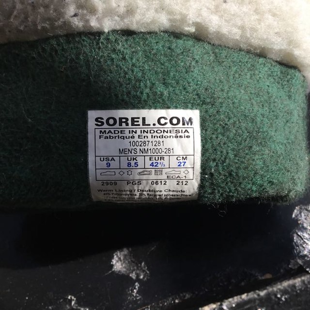 SOREL(ソレル)のSOREL CARIBOU 27cm(NM1000) ブーツ 防水 防寒靴 メンズの靴/シューズ(ブーツ)の商品写真