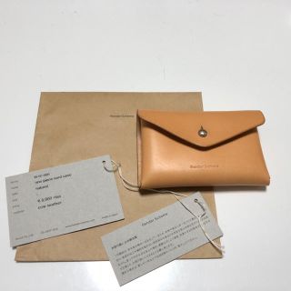 エンダースキーマ(Hender Scheme)のHender Scheme one piece card case み様専用(名刺入れ/定期入れ)