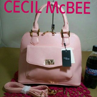 セシルマクビー(CECIL McBEE)の新品未使用タグ付き　春のCECIL McBEE 2wayバッグ(ハンドバッグ)