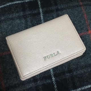 フルラ(Furla)のフルラ 名刺入れ ピンクベージュ(名刺入れ/定期入れ)