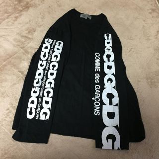 コムデギャルソン(COMME des GARCONS)の17AW コム・デ・ギャルソン 袖ロゴ ロンT 限定品(Tシャツ/カットソー(七分/長袖))