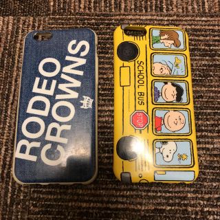 ロデオクラウンズ(RODEO CROWNS)のiPhone6ケース 2点セット(iPhoneケース)