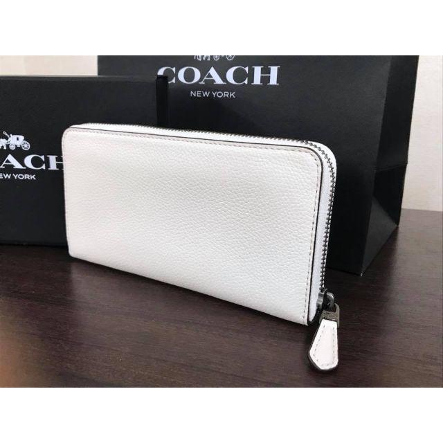 COACH(コーチ)の新品・未使用品 コーチ 長財布 ブティックライン スリム ウォレット 花柄 白 レディースのファッション小物(財布)の商品写真