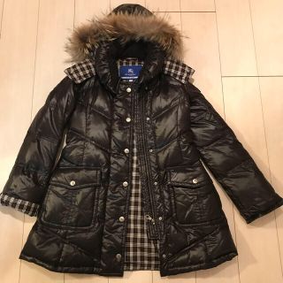 バーバリーブルーレーベル(BURBERRY BLUE LABEL)のバーバリーブルーレーベルのダウンコートです(ダウンコート)