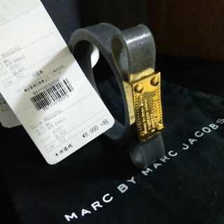 マークバイマークジェイコブス(MARC BY MARC JACOBS)のMARC　BY　MARK　JACOBSラバーブレスレット未使用保管品(その他)