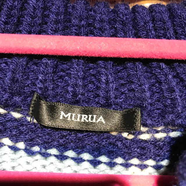 MURUA(ムルーア)のMURUA ムルーア ボーダーニット size F レディースのトップス(ニット/セーター)の商品写真