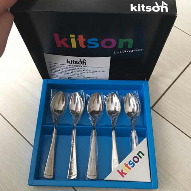 KITSON(キットソン)のkitson コーヒースプーン インテリア/住まい/日用品のキッチン/食器(カトラリー/箸)の商品写真