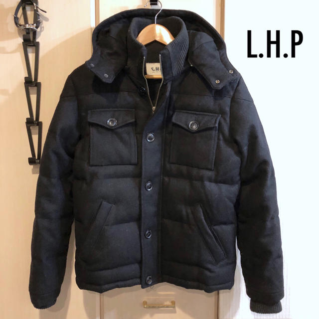 LHP(エルエイチピー)のL.H.Pダウンジャケットウールジャケット送料込 メンズのジャケット/アウター(ダウンジャケット)の商品写真