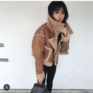 シールームリン(SeaRoomlynn)のjuemi ♡juriチャン着用！完売 Short Mouton Jacket(ムートンコート)