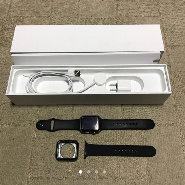 Apple(アップル)のapple watch series2 42mm 中古 スマホ/家電/カメラのスマホアクセサリー(その他)の商品写真