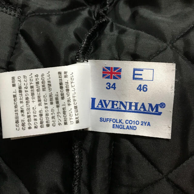 LAVENHAM(ラベンハム)のLAVENHAM CRAYDON クレイドン 希少34サイズ レディースのジャケット/アウター(ナイロンジャケット)の商品写真