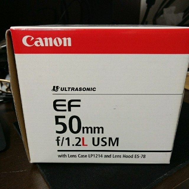 【海外限定】 Canon - (li)Canon EF 50mm f1.2L USM レンズ(単焦点)