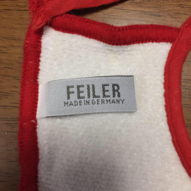 FEILER(フェイラー)の大人気‼︎ FEILER フェイラー スタイ 前掛け よだれかけ キッズ/ベビー/マタニティのこども用ファッション小物(ベビースタイ/よだれかけ)の商品写真