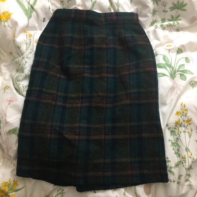 Lochie(ロキエ)のvintage  チェック タイトスカート レディースのスカート(ひざ丈スカート)の商品写真