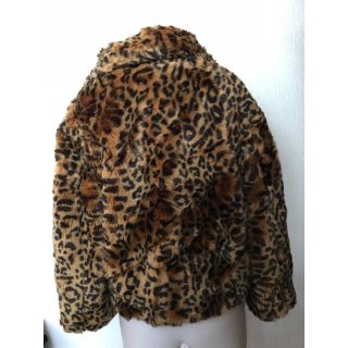 MOUSSY ヒョウ柄 フェイクファーコート アウター レオパード
